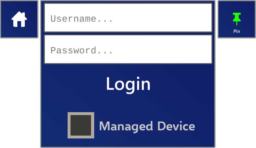 Entering your Login Credentials